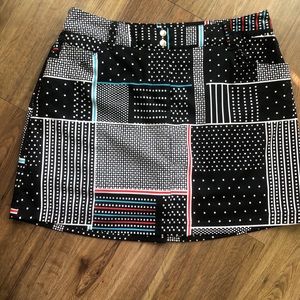 Golf skort skirt with built in shorts